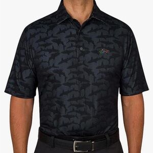 Greg Norman Men's XXL Performance Golf Polo